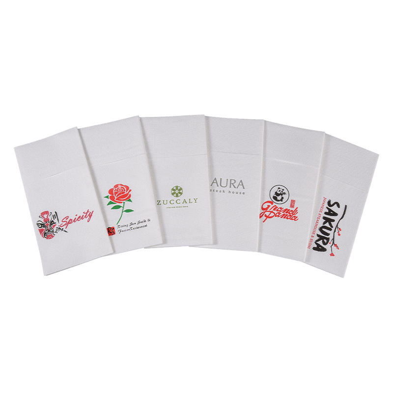 40x40ポケットSJ1301付きソフトエアレイドペーパーナプキン