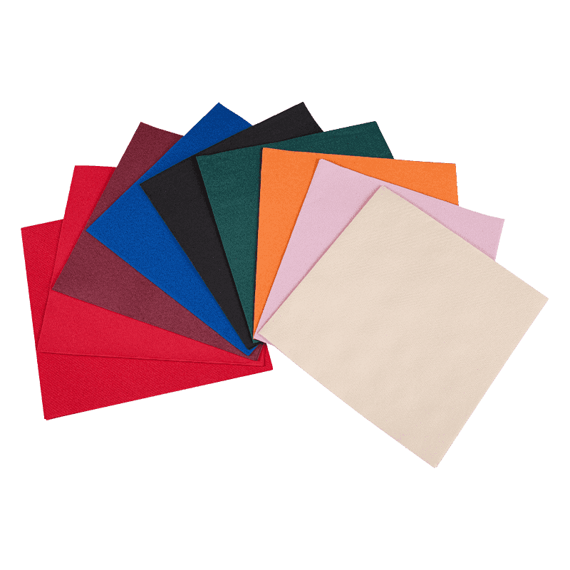 40x40 1/4リネンのような色のエアライドナプキン使い捨て高品質の紙ナプキンSJ2102